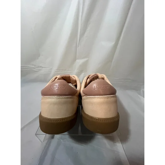 J. CREW City Tour Sneakers 9 Suede/Leather Sunwashed Coral Gum Sole - Picture 7 of 16